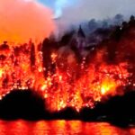 Más de 3.500 hectáreas arrasadas por el incendio en el Parque Nacional Nahuel Huapi