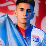 Con un palito a Cristiano Ronaldo, Thiago Almada fue presentado como nuevo jugador del Lyon