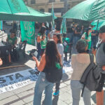 Trabajadores del Conicet y de la salud realizaron una radio abierta para rechazar recortes y despidos