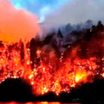 El incendio en el Parque Nacional Nahuel Huapi no da tregua: ya son más de 40 días de fuego